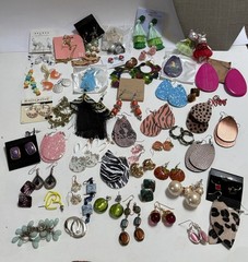 Vintage To Now EARRINGS — 50+MATCHED PAIRS . EXCELLENT CONDITION!