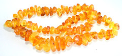 44gr RUSSIAN SOVIET BALTIC AMBER BEAD NECKLACE 琥珀 BRACELET STONE PENDANT EARRING