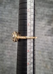Vintage .65 ct. t.w. Diamond Cluster Ring in 14kt Yellow Gold. Size 7