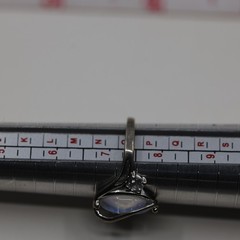 Wrapped Gemstone Ring Sterling Silver