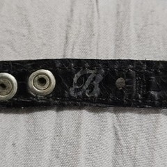Vintage Brighton Leather Concho Buckle Bracelet 1992 Western Boho