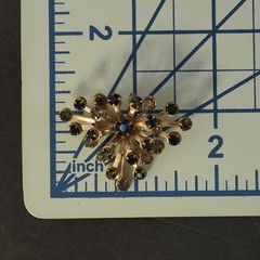 Vintage Lot Brooch Pin Convertible Pendant Rhinestone Snowflake Starburst Bundle