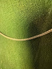 Vintage SOLID 14KT Gold Stamped 18″ Necklace Chain 3.3 Grams