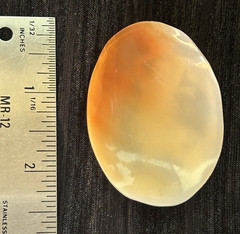 Antique Shell Cameo of Flora or Aurora and Cupid (Eros) Unmounted