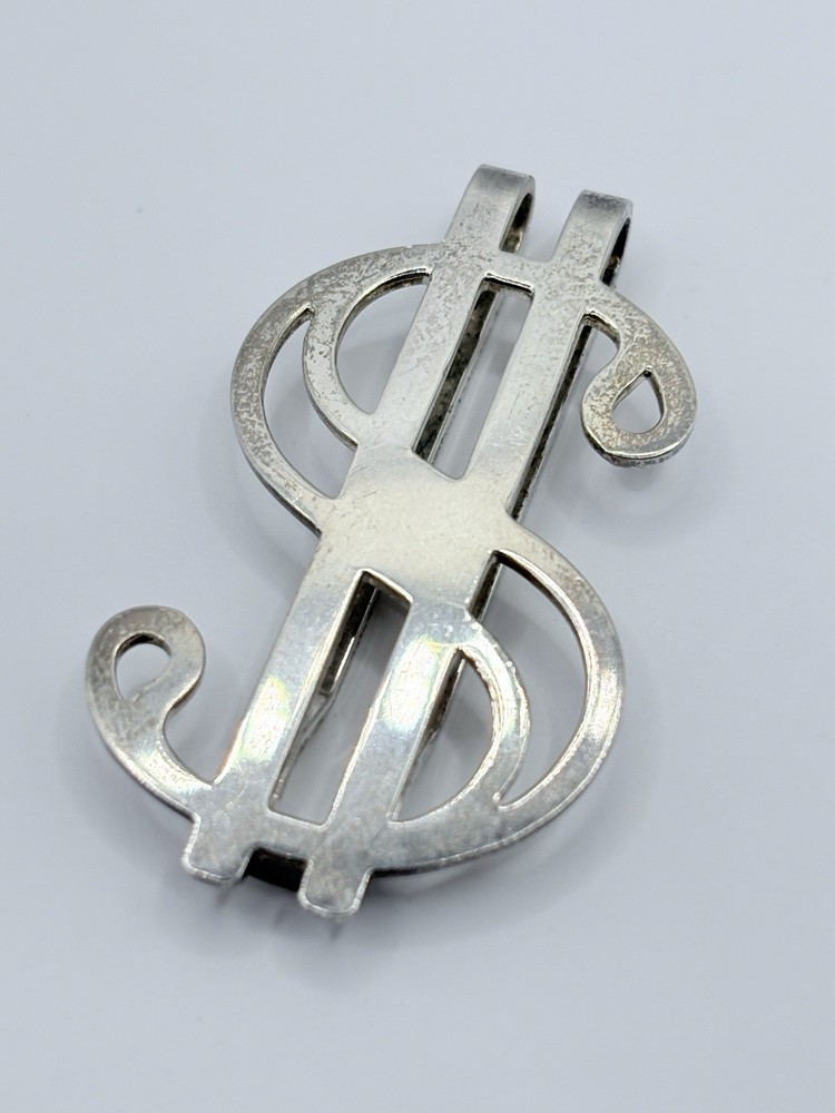 BIRKS Sterling Silver Money Clip Vintage Mid-Century Collectible Rare Find