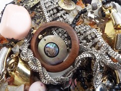 ~ 3 lb ~ Junk Jewelry ~ Lot L451