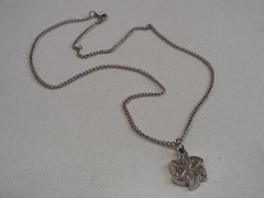 2015 Magnificent Mile Chicago Women’s Half Marathon & 5K Pendant Necklace (F31)