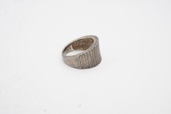 Vintage Sterling Silver 925 Ring Size 5.25 Textured