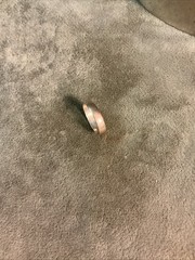 1950s/1960s rose gold baby ring for child novelty gift item from stores
