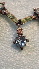 Vintage HOLLYCRAFT Colorful Pastel Necklace 1955