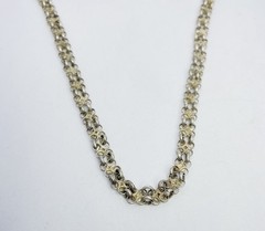 Mirror Link Sterling Silver Chain 25in (19.94g)