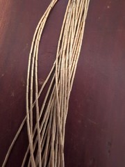Vintage Navajo Liquid 1/20 12K GF 20 Strands Chain Necklace 30 In Long