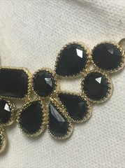Vintage Bohemian Black & Gold Tone Necklace Fashion Jewelry Women’s Accessories