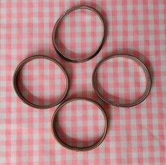 Vintage Stretch Gold Toned Bangle Disco Snake Costume Bracelets Lot of 4