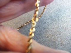 Vintage Gold filled Chain Necklace 33 in 22.5 grams Fifth Avenue
