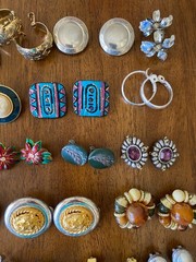 Big Clip-On Earrings Lot Vintage Modern All Wearable Jewelry Over 150 Pairs