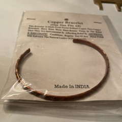 VTG NOS Copper Bangle Bracelet