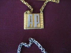 Lot of Vintage Cufflinks, Tie Bar and Tie Chains