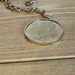 United States Liberty One Dollar 1974 Coin Necklace