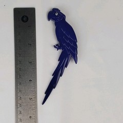 Buch Deichmann Vintage 1960 Denmark Blue Parrot Brooch In Very Good Condition