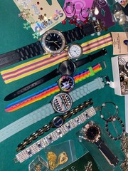 VINTAGE to Modern JEWELRY LOT 6 LBS 168 PCS RHINESTONE RING NECK WEARABLE #19