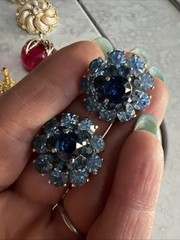Vintage Rhinestone Jewelry Lot (Some High End Pieces) See Description