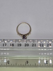 Vintage Color Changing Purple Sapphire 10K Yellow Solid Gold Ring Sz 6.25