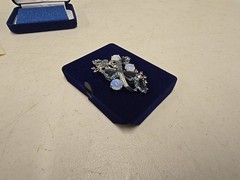 Camrose & Kross Jackie Kennedy Morning Mist Brooch W/ Box & COA