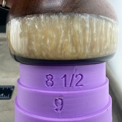 Vintage Bangle Bracelet Wood Acrylic Chunky Laminated 8.5”