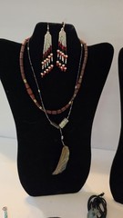 Vintage Retro MCM Beaded 13 Necklace Various Colors 3 Earrings, 3 Bracelets