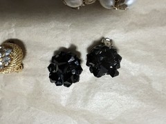 Lot Of 20 Retro Clip On Earrings with assorted Metals And Styles