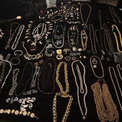 Huge Vintage Estate Costume Jewelry Lot Anne Klein Monet Napier 200+ pcs