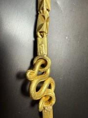 24k Stunning Hefty & Thick Pure .999 Fine Gold Chain 22” inch 4.5mm
