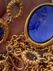 Vintage Metropolitan Museum Of Art Egyptian Revival Snake Necklace & Earrings
