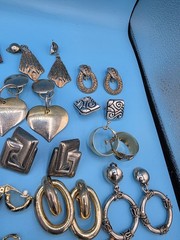 Vintage Clip-on And Screw Back Earrings **READ DESCRIPTION**