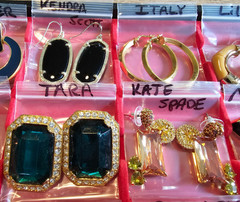 ALL SIGNED 29 Pair Earring lot SILPADA SORRELLI NAPIER MONET TARA DKNY J CREW +