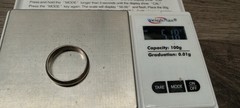 Vintage 925 Sterling Silver Ring Sz 9.75