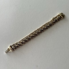 Goldette NY Multi-Strand Chain Link Gold Tone Bracelet