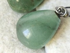 RARE Elegant Nephritis stone Vintage Jewelry Earrings