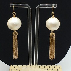 Shoulder Duster Earrings French Wire Hook 3.5″