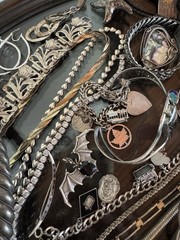 Huge 1,580 Grams VTG Sterling Silver 925 Jewelry Lot Bulk Wear Scrap Repair Sell