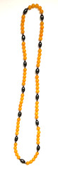 Natural Yellow Stone Beads Necklace No Clasp 28″ L