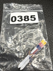 Terra Ski Ranch Vintage Enamel Brooch Lapel Tie Pin Skier Rainbow