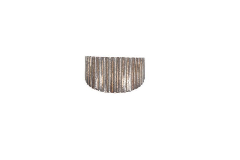 Vintage Sterling Silver 925 Ring Size 5.25 Textured