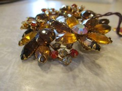 Vintage Francois Brooch pin 3″ with tag