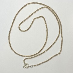 Vintage Sterling Silver Margarita Chain Necklace Mexico 21.5” 2mm 5.0 grams