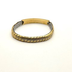 Flex-Let Vintage 1/15 12KT Gold Filled Gwen Engraved ID Expansion Bracelet