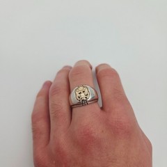 The Greatest Generation Vintage Ring Sterling Silver The Great Seal USA WW2 WW1