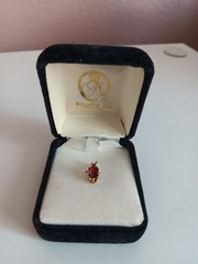 House Of Nikolas Ruby Ice Cubic Zirconia Pendant NEW IN BOX