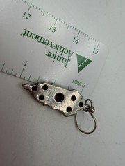 Vintage Earrings Sterling Silver Red Stone Drop Romantic 925 Dangle